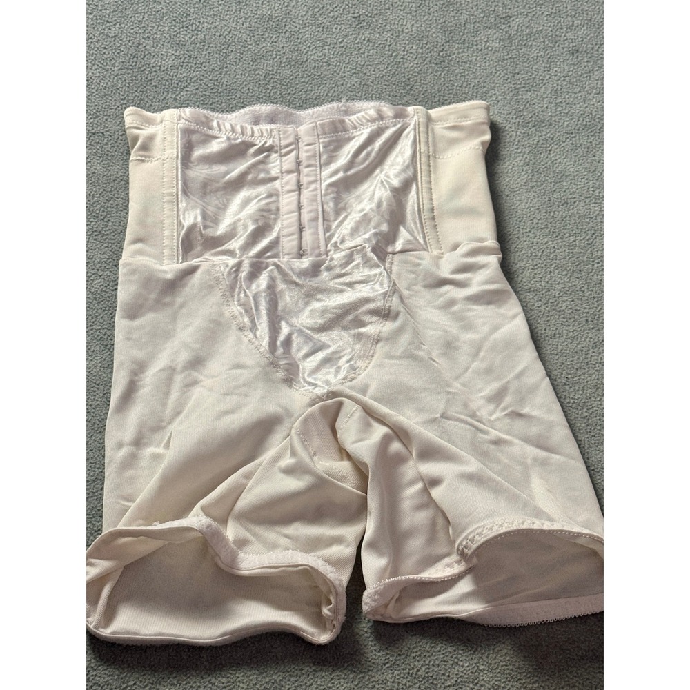 Cupid White High Waisted Firm Control Shapewear Shorts Style 5059‎ Medium